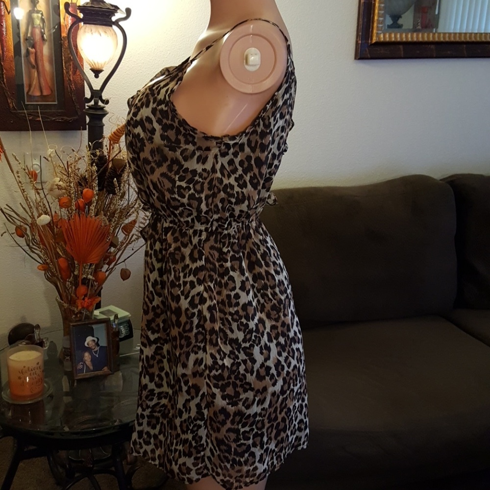Leopard Print Dress - Picture 4 of 7